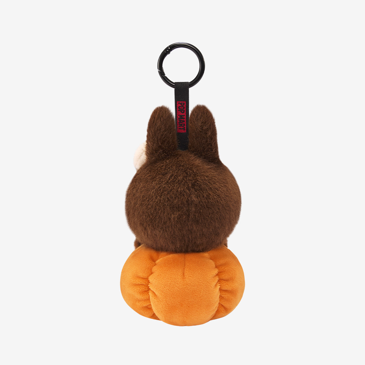 Pop Mart Labubu Happy Halloween Party Series-Sitting Pumpkin Vinyl Plush Pendant