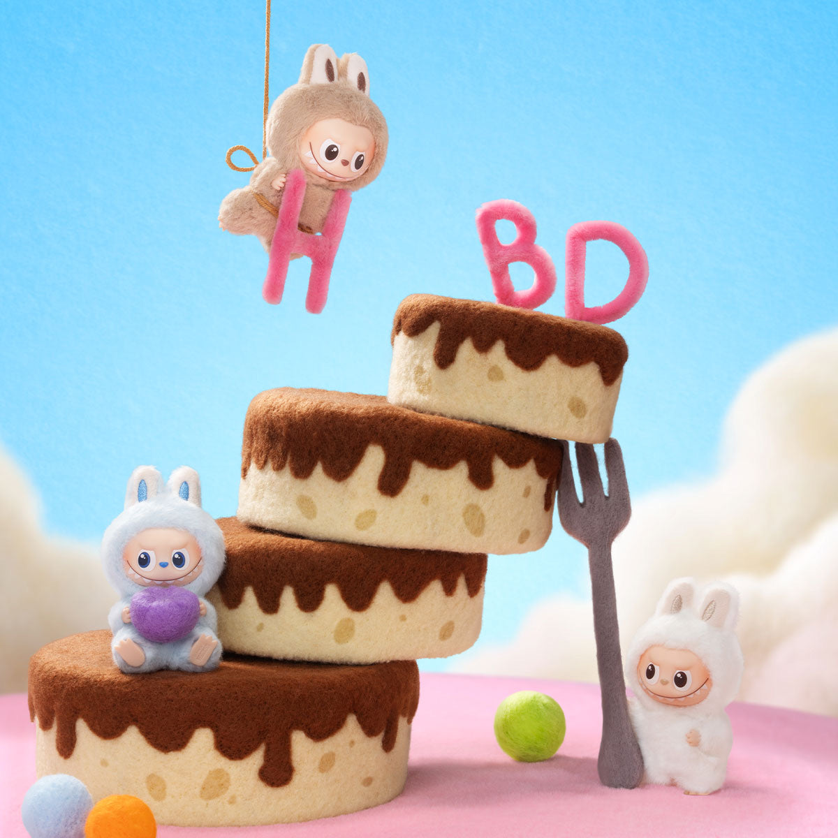 Pop Mart Labubu The Monsters Pin for Love Series Vinyl Plush Pendant (A-M) Sealed Case (14 Blind Box)