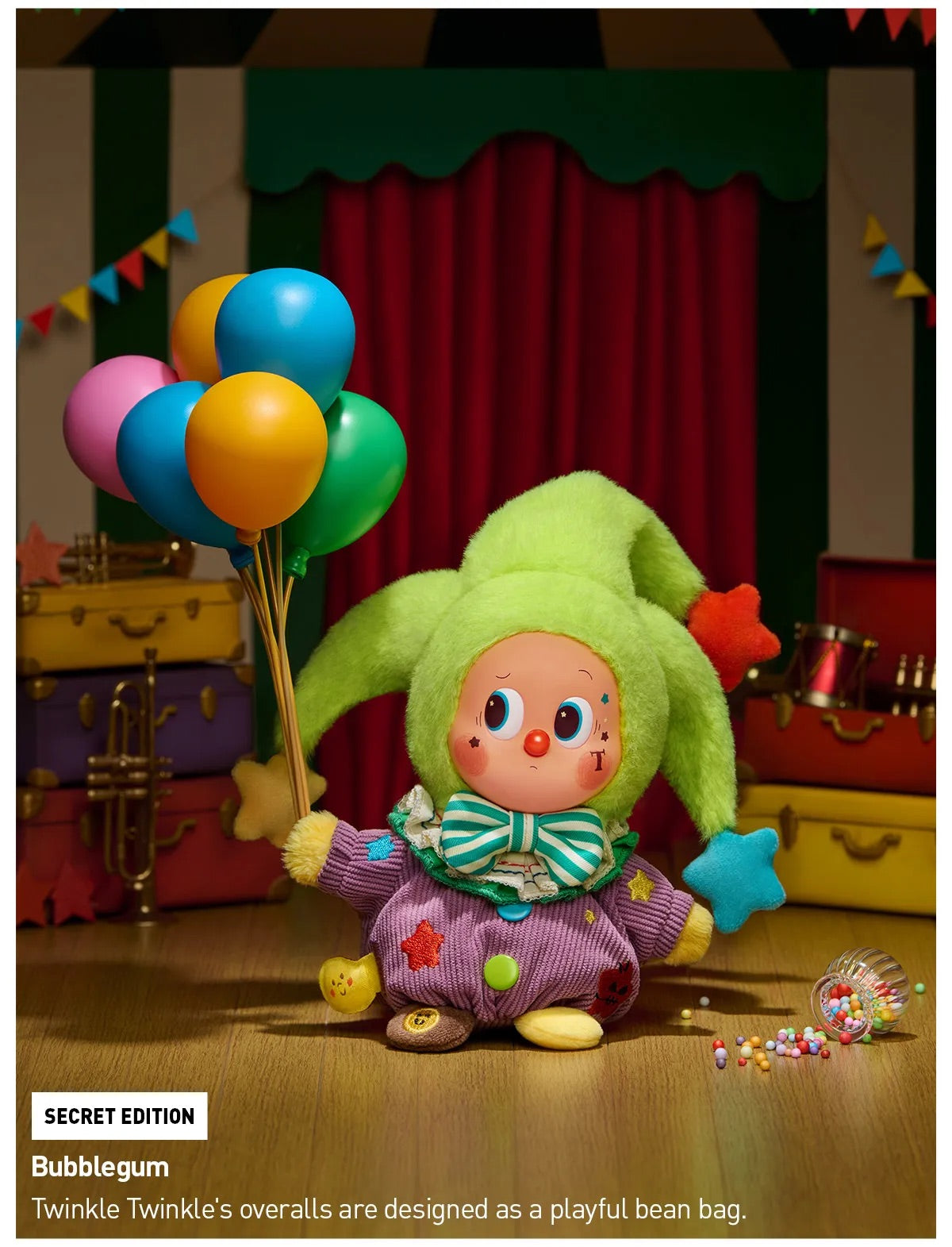 Pop Mart WHY SO SERIOUS Series Vinyl Plush Pendant Sealed Case (8 Blind Boxes)